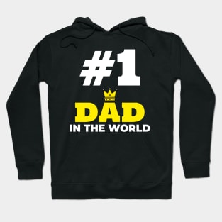 No1 DAD IN THE WORLD Hoodie